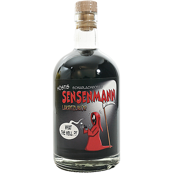 HÖSTIS Sensenmann Lakritzlikör 0,50 ltr 20% vol