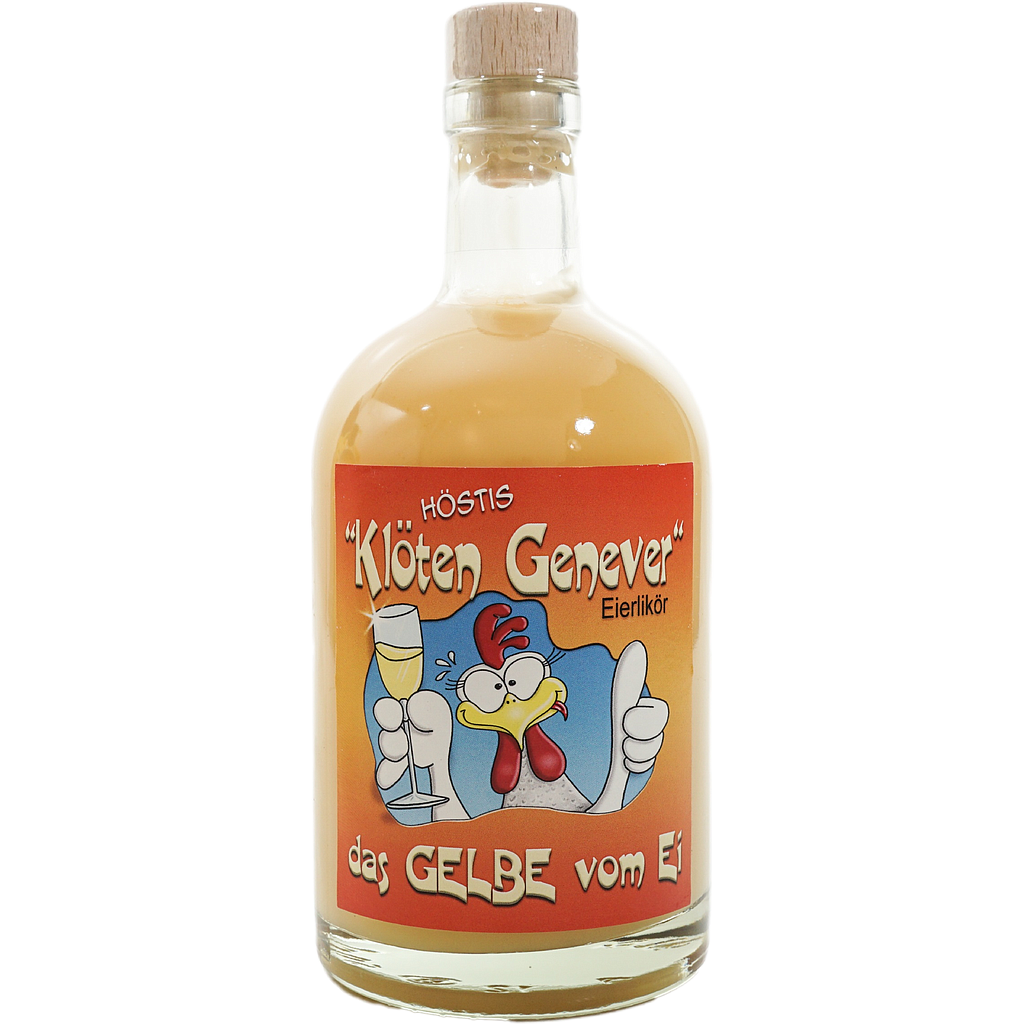 HÖSTIS &quot;Klöten Genever&quot; Eierlikör 0,50 ltr 20% vol