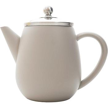 Teekanne Duet Design Eva 0,5L grau