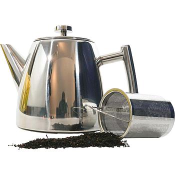 Teekanne doppelwandig incl. Filter 1,2l