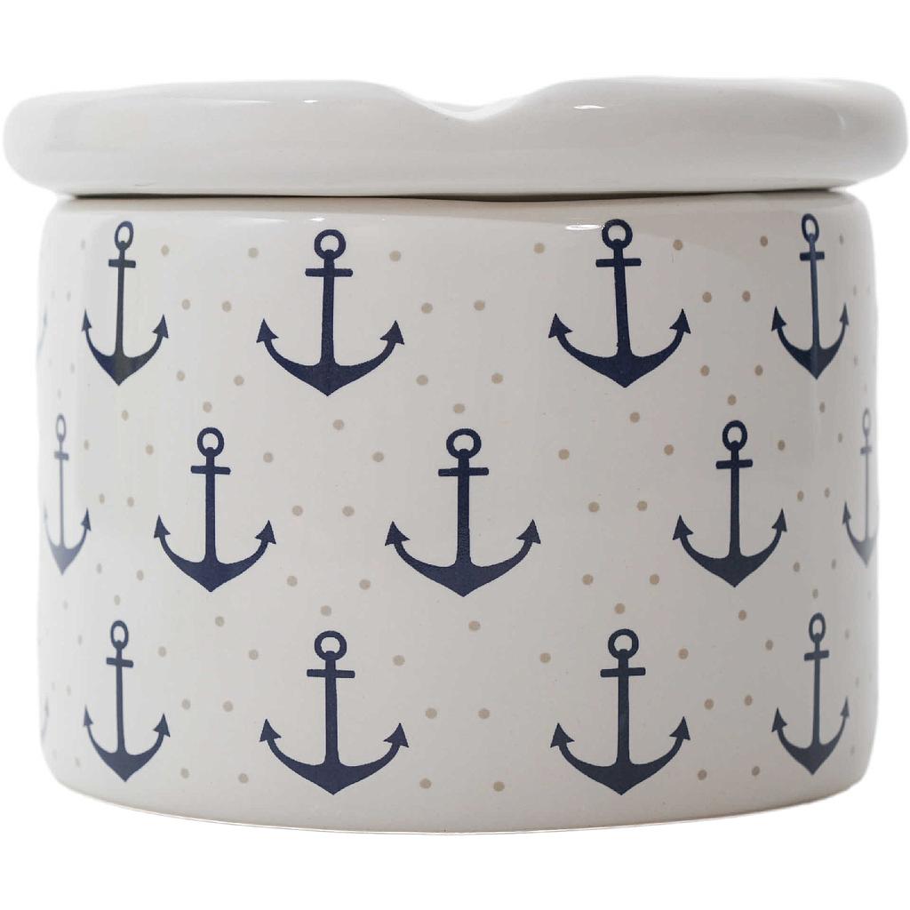 Sturmaschenbecher Anker, gepunktet