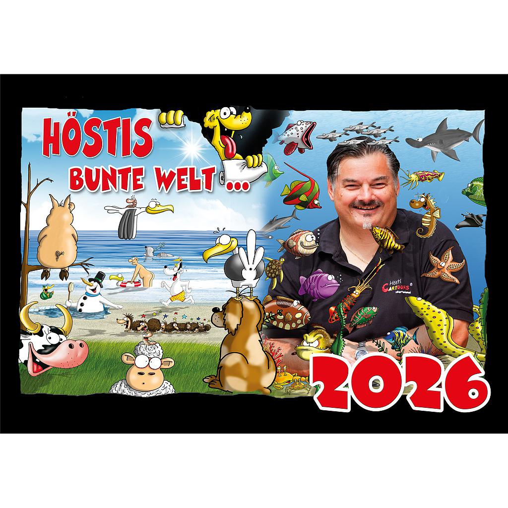 Hösti Kalender 2026 (Din A3)