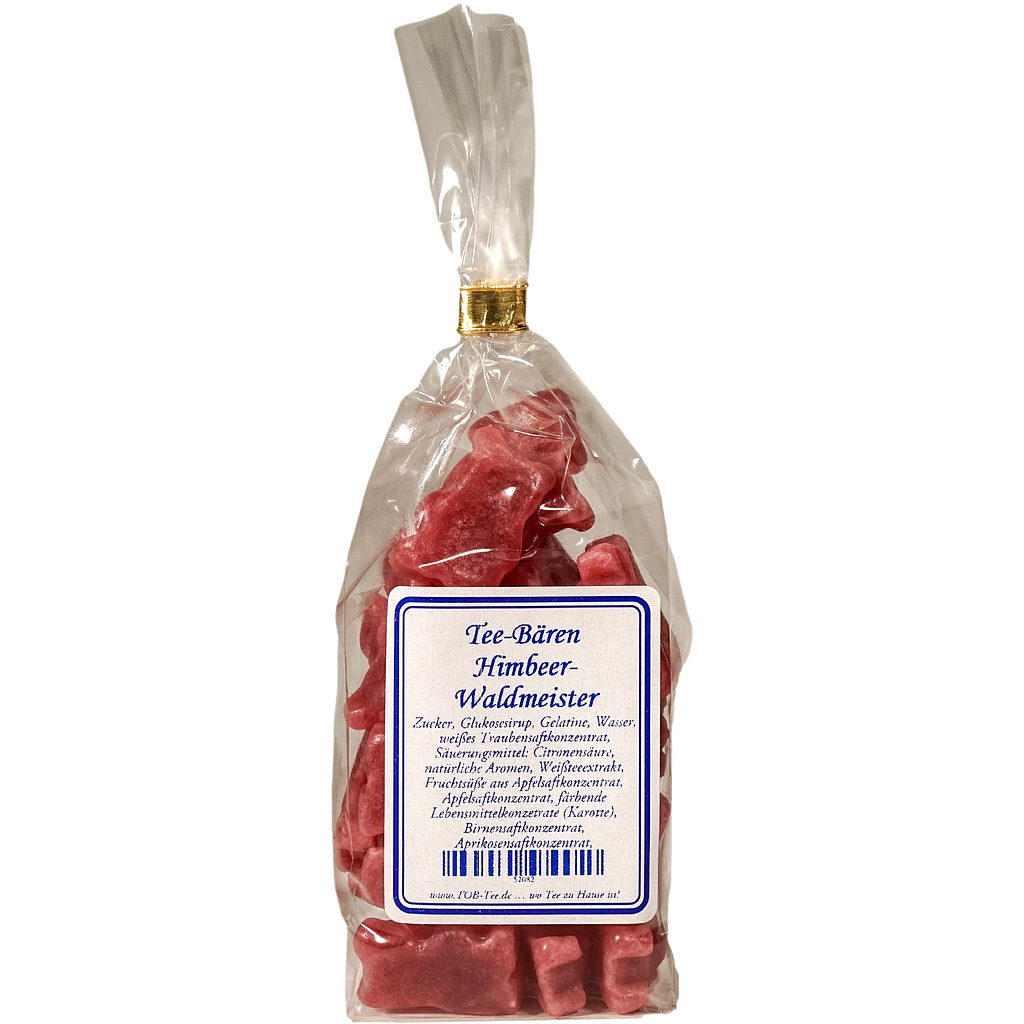 Tee-Bären® Himbeer-Waldmeister, 120g