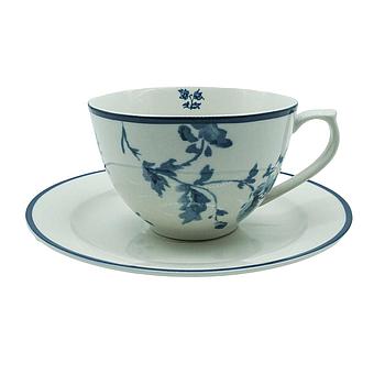 Tasse mit Untere "China Rose" ca. 30cl