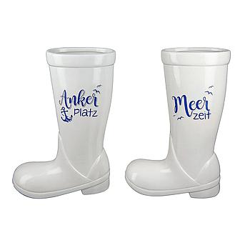 Keramik Pflanztopf "Stiefel"